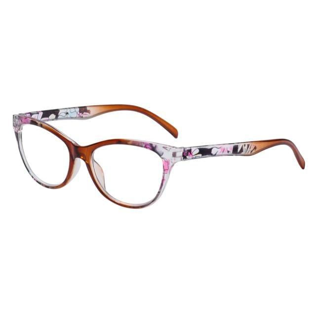 Cat Eye Reading Glasses Women Men Light Weight Presbyopic Reading Glasses Designer Cat Eye Frame Ladies Computer Readers Anti Glare UV Ray Eyeglasses Diopter Presbyopia Eyewear +1.00~+4.0 Stevvex