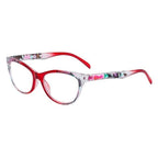 Cat Eye Reading Glasses Women Men Light Weight Presbyopic Reading Glasses Designer Cat Eye Frame Ladies Computer Readers Anti Glare UV Ray Eyeglasses Diopter Presbyopia Eyewear +1.00~+4.0 Stevvex