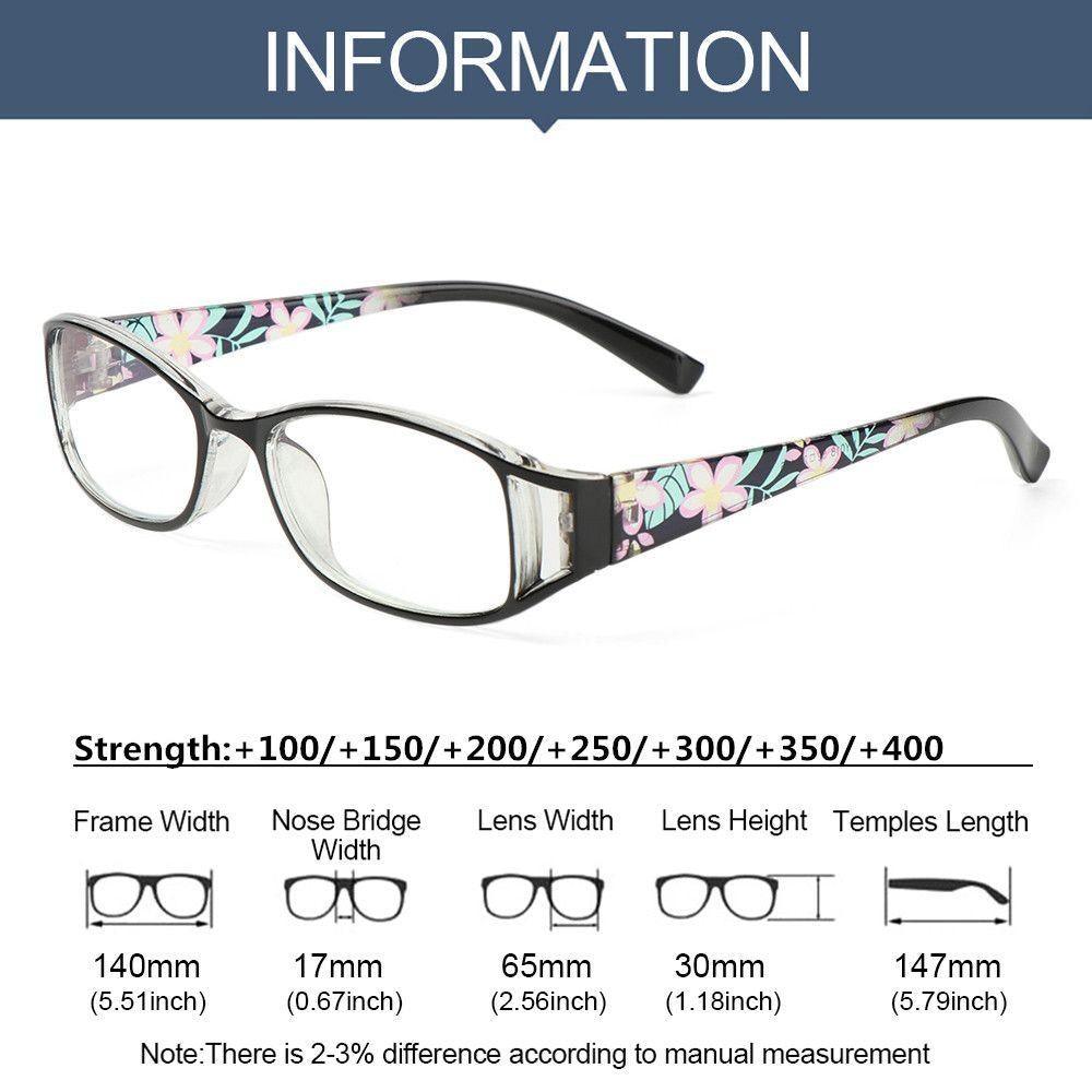 Cat Eye Reading Glasses Women Men Light Weight Presbyopic Reading Glasses Designer Cat Eye Frame Ladies Computer Readers Anti Glare UV Ray Eyeglasses Diopter Presbyopia Eyewear +1.00~+4.0 Stevvex