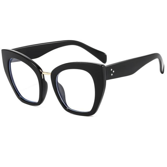 Cat Eyes Anti Blue Light Blocking Glasses Optical Glasses Women Men Computer Glasses Prescription Spectacle Frames Unisex Reduce Eye Strain For Men And Women Stevvex