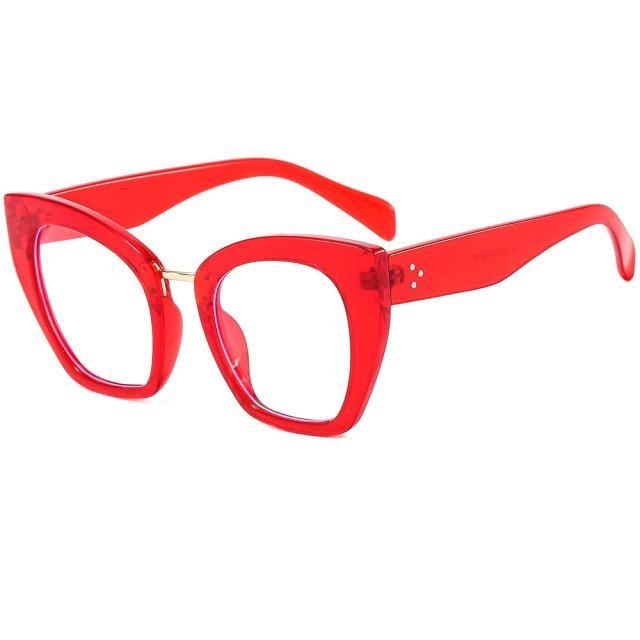 Cat Eyes Anti Blue Light Blocking Glasses Optical Glasses Women Men Computer Glasses Prescription Spectacle Frames Unisex Reduce Eye Strain For Men And Women Stevvex