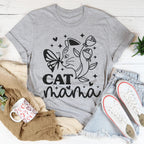 Cat Mama Tee Peachy Sunday