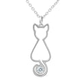 Heart And Wings Necklace Sterling Silver Angel Wing Pendant