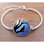 Cat Star Under The Glass Charm Bracelet Convex Plane Photo Handmade Jewelry For Woman And Man Accessories - SJB-DIAMOND ELITES