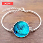 Cat Star Under The Glass Charm Bracelet Convex Plane Photo Handmade Jewelry For Woman And Man Accessories - SJB-DIAMOND ELITES