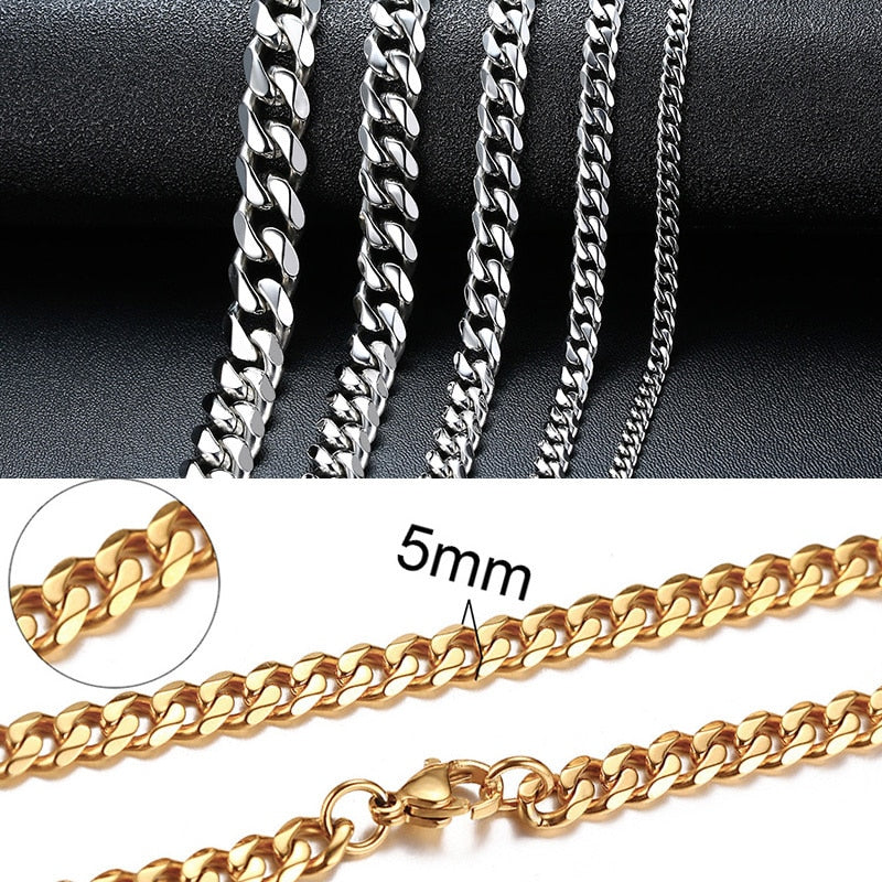 Cuban Chain Necklace - SJB-DIAMOND ELITES