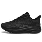 Fashion Lace-up Mesh Sneakers Men Lightweight Shock Absorption Training Shoes Soft-sole Running Sports Shoes Pi-Mart