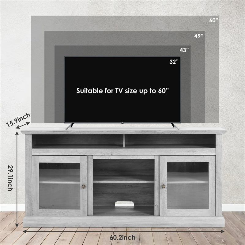 Vintage Home Living Room Wooden TV Cabinet Pi-Mart