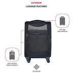 Oxford Cloth Suitcase - SJB-DIAMOND ELITES
