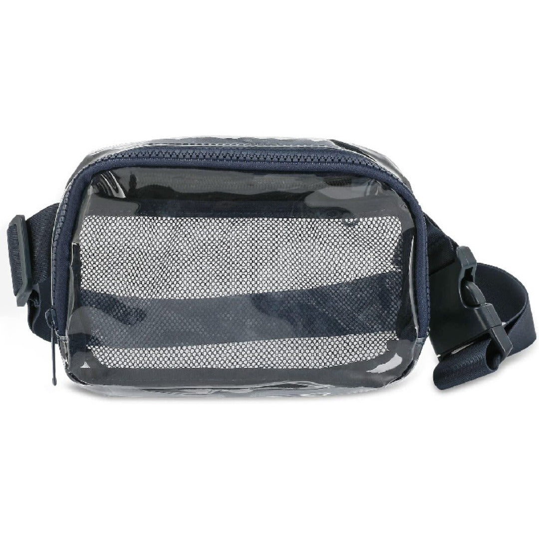 Waterproof Fanny Pack – Transparent Small Crossbody Belt Bag with Adjustable Shoulder Strap, Ideal for Festival, Hiking, Concerts, and Travel, Stadium Approved Waist Bag - SJB-DIAMOND ELITES