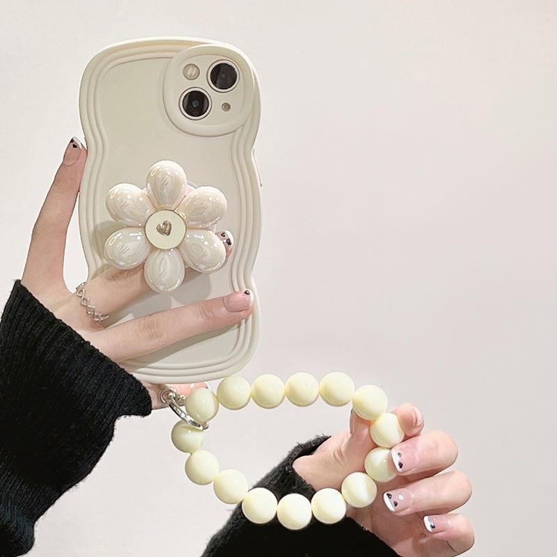 Ladies Temperament Flower Stand Phone Case Pi-Mart