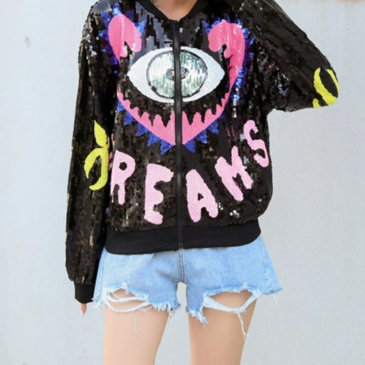 Colorful Sequined Jacket Costume Lootquake LLC