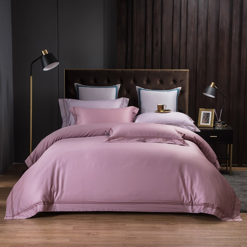 Four-piece Cotton Bed Linen And Duvet Cover Pi-Mart