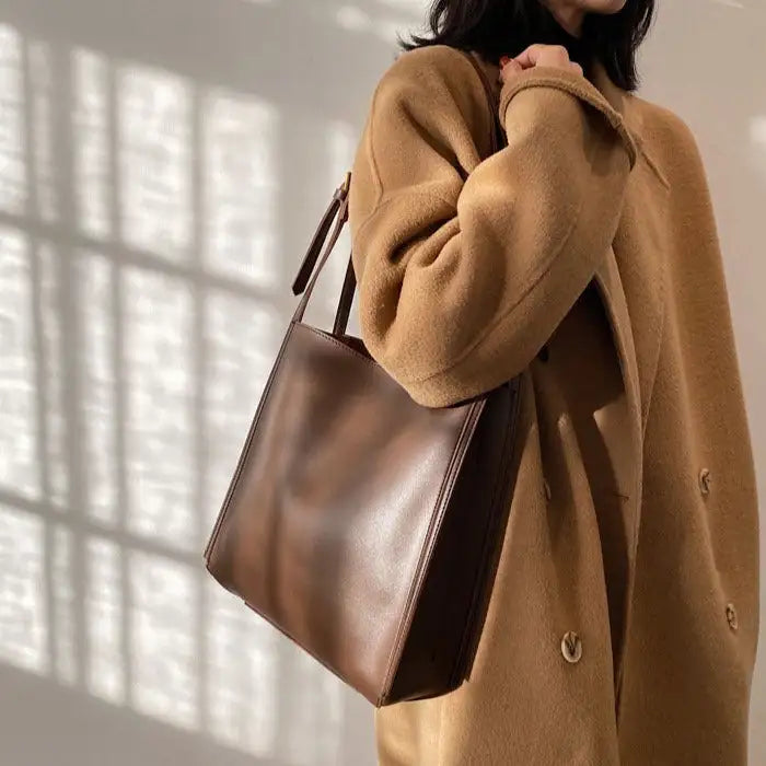 Olives Vegan Leather Tote Pi-Mart