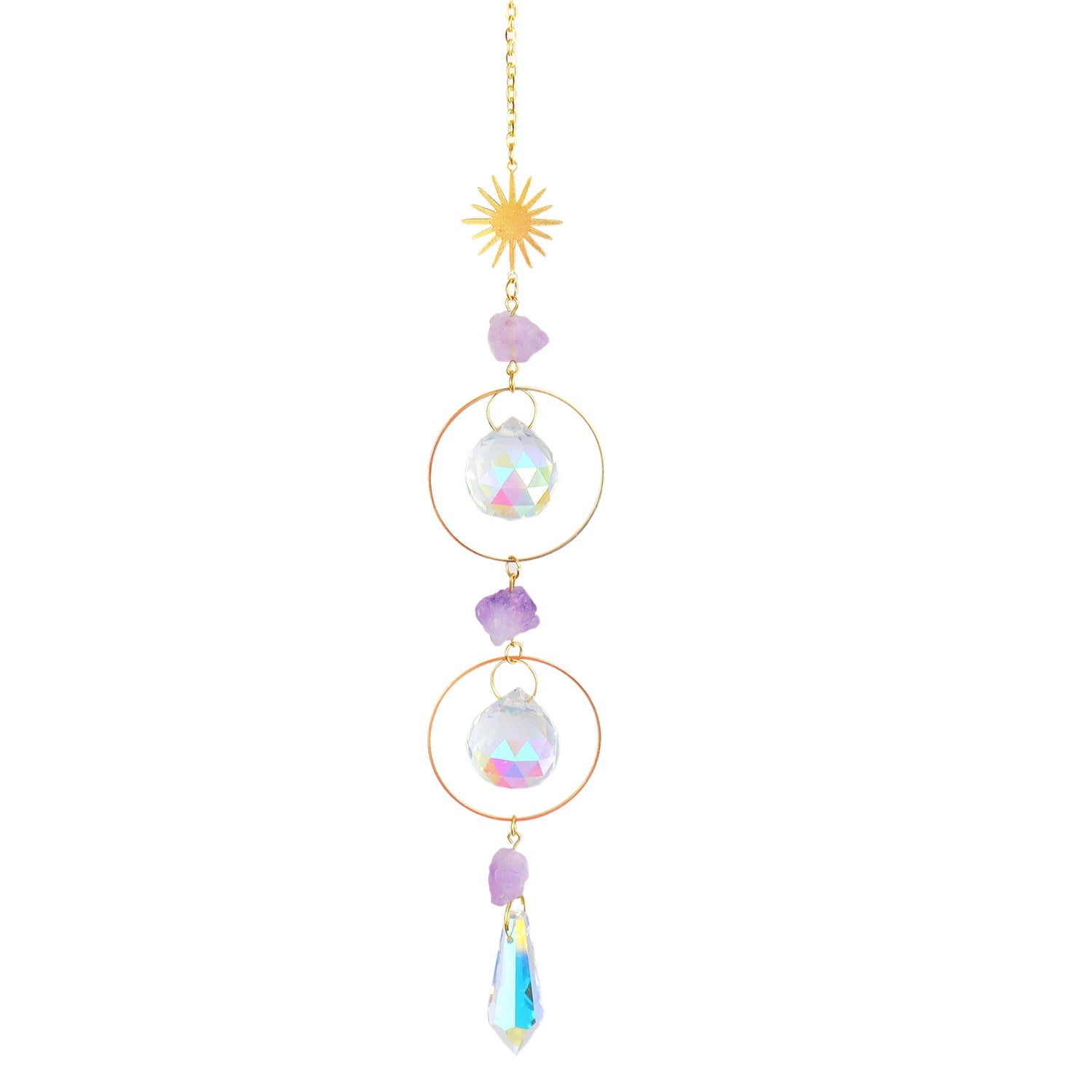 Minted Garden WindChinme Crystal Wind Chime Garden
