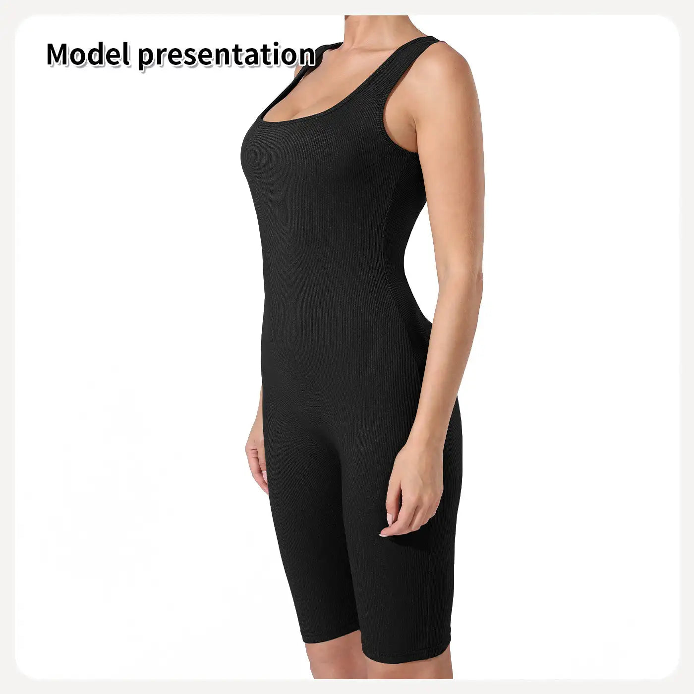 Women's Fashion Simple Solid Color Bodysuit - SJB-DIAMOND ELITES