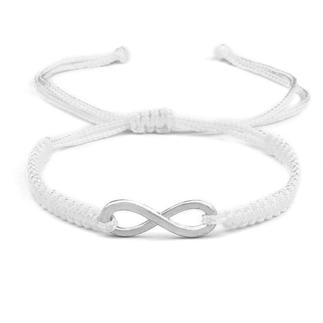 Infinity Charm Couple Bracelet Pi-Mart