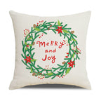 Santa Printed Cushion Sofa Cushion Home Furnishing Pi-Mart