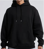 Men's Solid Color Hooded Jumper Pi-Mart