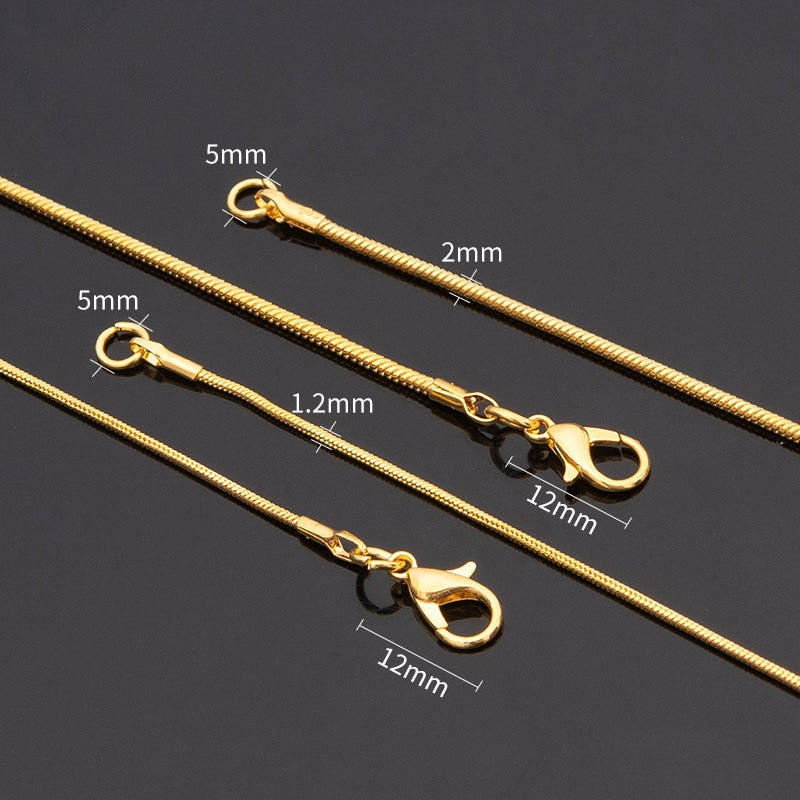 Vintage Snake Chain Necklace Pi-Mart