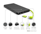 Power Bank 10000 mAh Portable Charger Pi-Mart