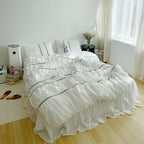 Handmade Bubble Pleated Cotton Four-piece Cotton Set Pi-Mart