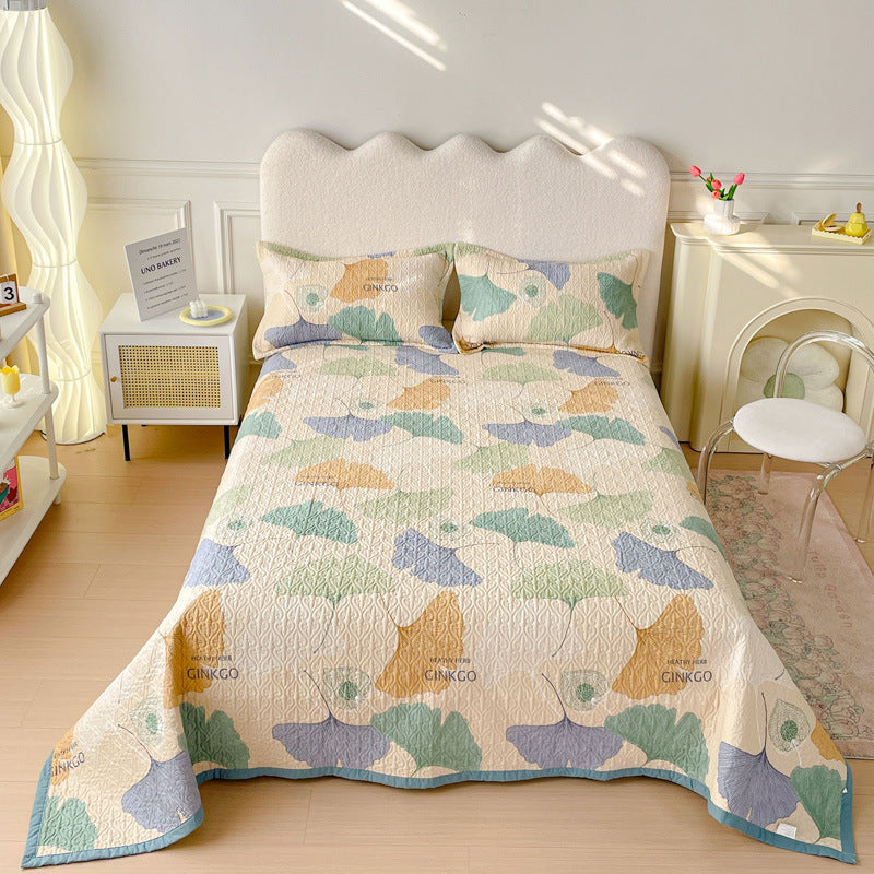 New Cotton Bed Cover Three-piece Set Pi-Mart