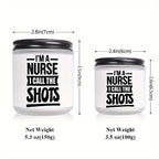 1pc Lavender Scented Candle 5.3Oz Soybean Wax Best Nurse Ever Gifts Idea for Women Men RN Friend Nursing Supervisor Bestie Guy Cowoker Him Her on Practitioner School Nurse Graduation Thank You Appreciation Birthday Christmas