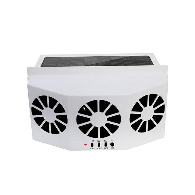 Solar-Powered Car Exhaust Fan - SJB-DIAMOND ELITES