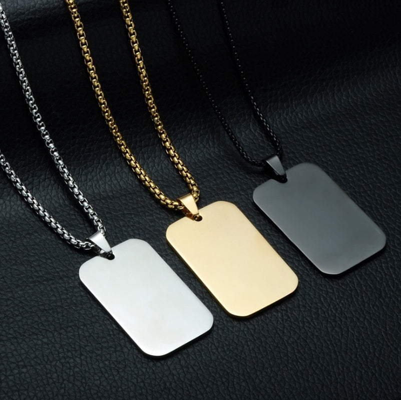 Classic Military Necklace - SJB-DIAMOND ELITES