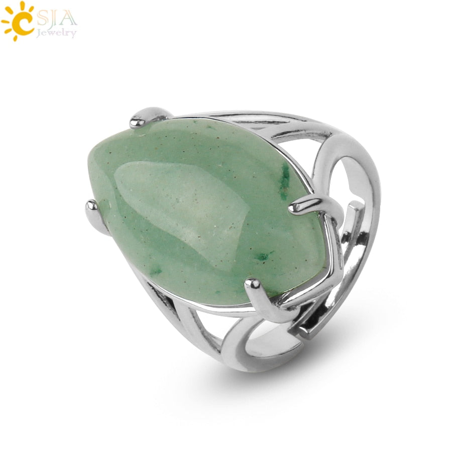 Natural Crystal Rings Pi-Mart