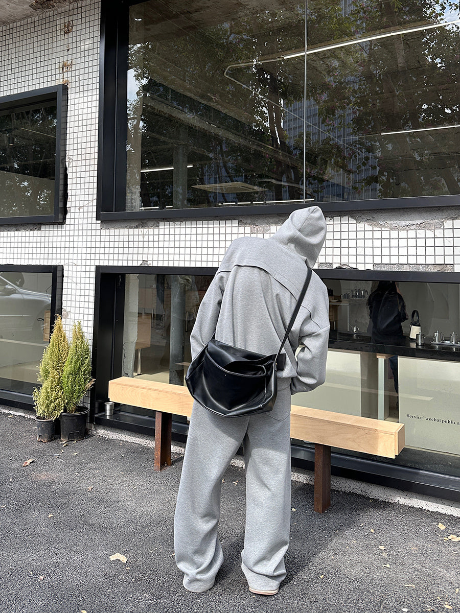 Men's Hoodie Sweater Pure Color All-matching Trousers Sports Suit Lootquake LLC