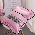 Lace Lace Square Pillowcase Without CoreCushion Cover And Pillowcase One Pair Set Pi-Mart