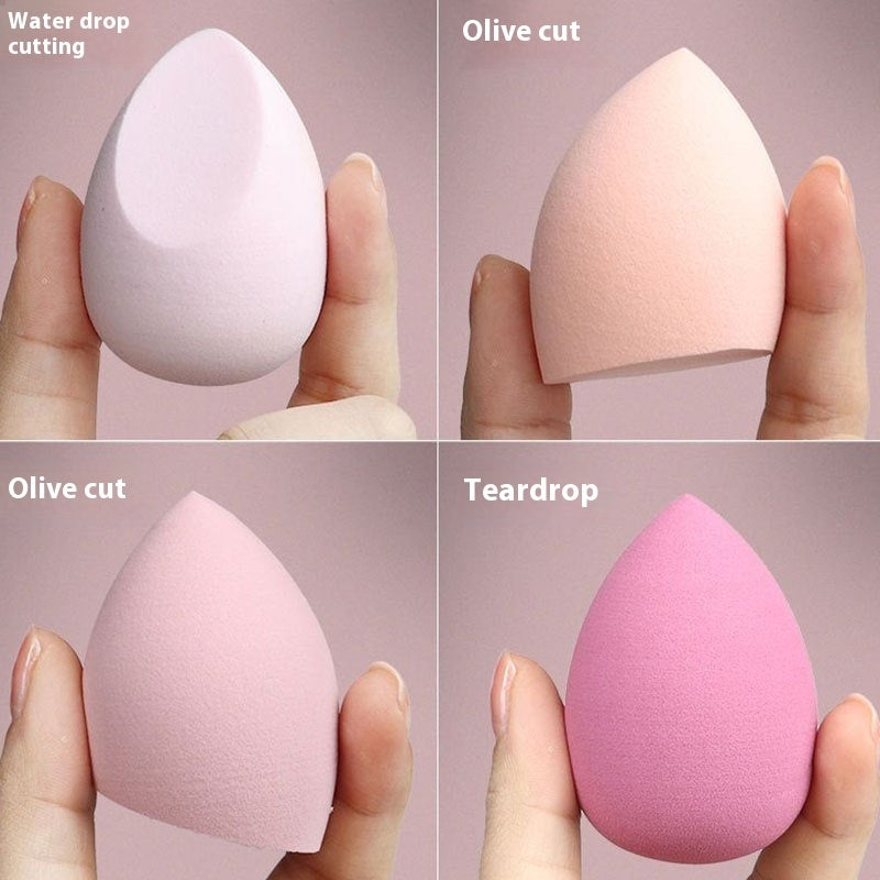 Cosmetic Egg Powder Puff Cushion Super Soft Smear-proof Beauty Blender Studio Sponge Egg Pi-Mart