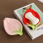 Rose Ceramic Soap Box Draining Household Pi-Mart