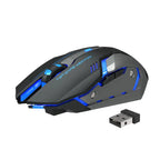 Wireless Charging Silent Gaming Mouse Machinery Lootquake LLC