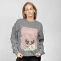 Meowy Christmas Sweatshirt - Festive Cat Loungewear | Femstylo - SJB-DIAMOND ELITES