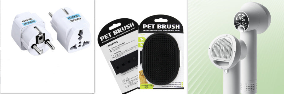 Smart Pet Hair Dryer Dog Golden Retriever Cat Grooming Hairdressing Blow & Comb Silent No Harm Pet Cleaning Supplies Pet Products Pi-Mart