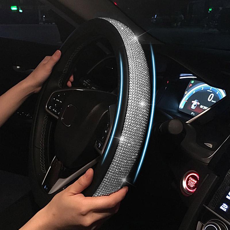 Swarovski Crystal Steering Wheel Cover - SJB-DIAMOND ELITES