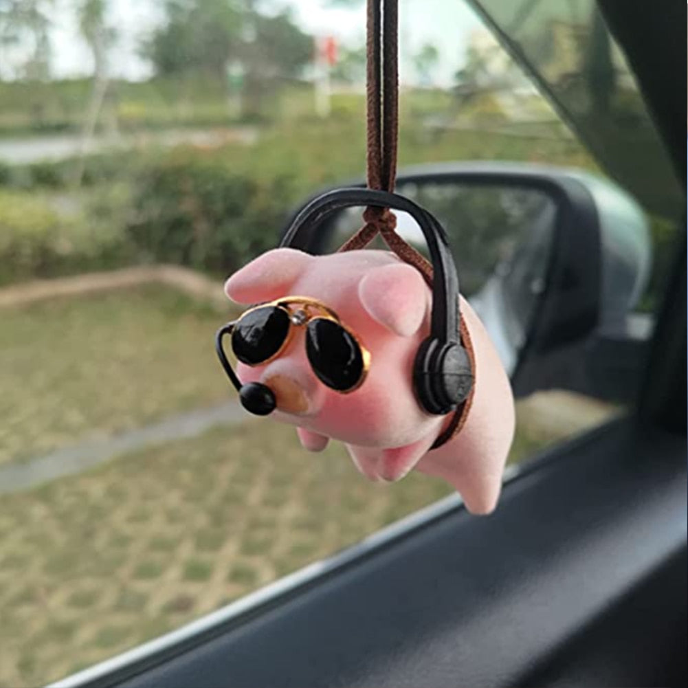 Swing Pig Car Interior Ornament - SJB-DIAMOND ELITES