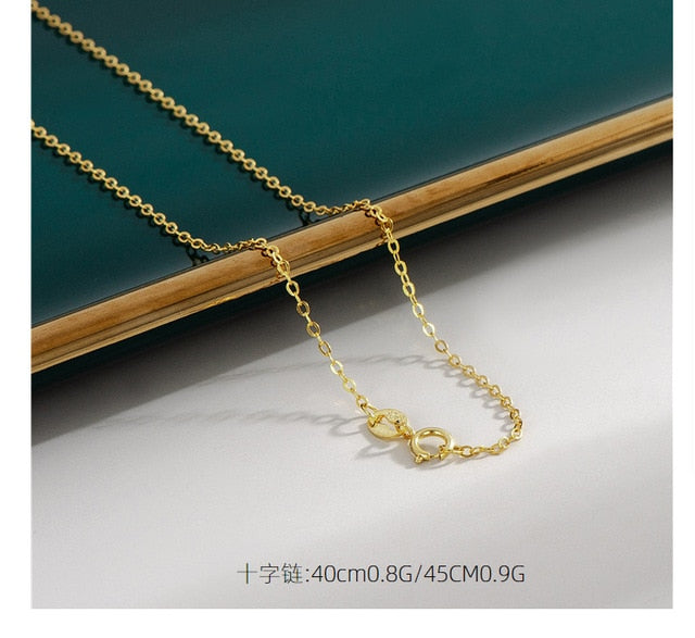 18K Gold Plated Necklaces Pi-Mart