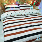 New Quilt Cover Simple Bed Sheet Cartoon Supplies Four-piece Set Pi-Mart