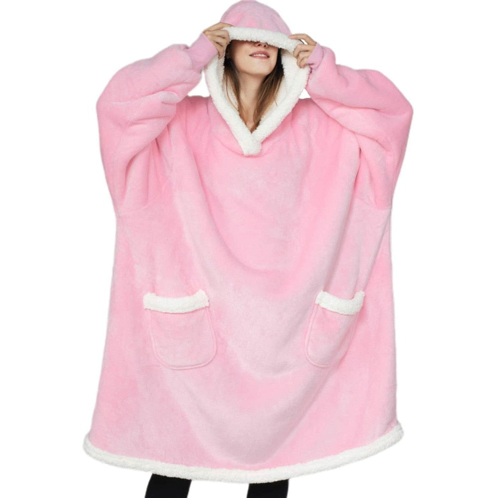 Hoodie Blanket Wearable by Pi Mart