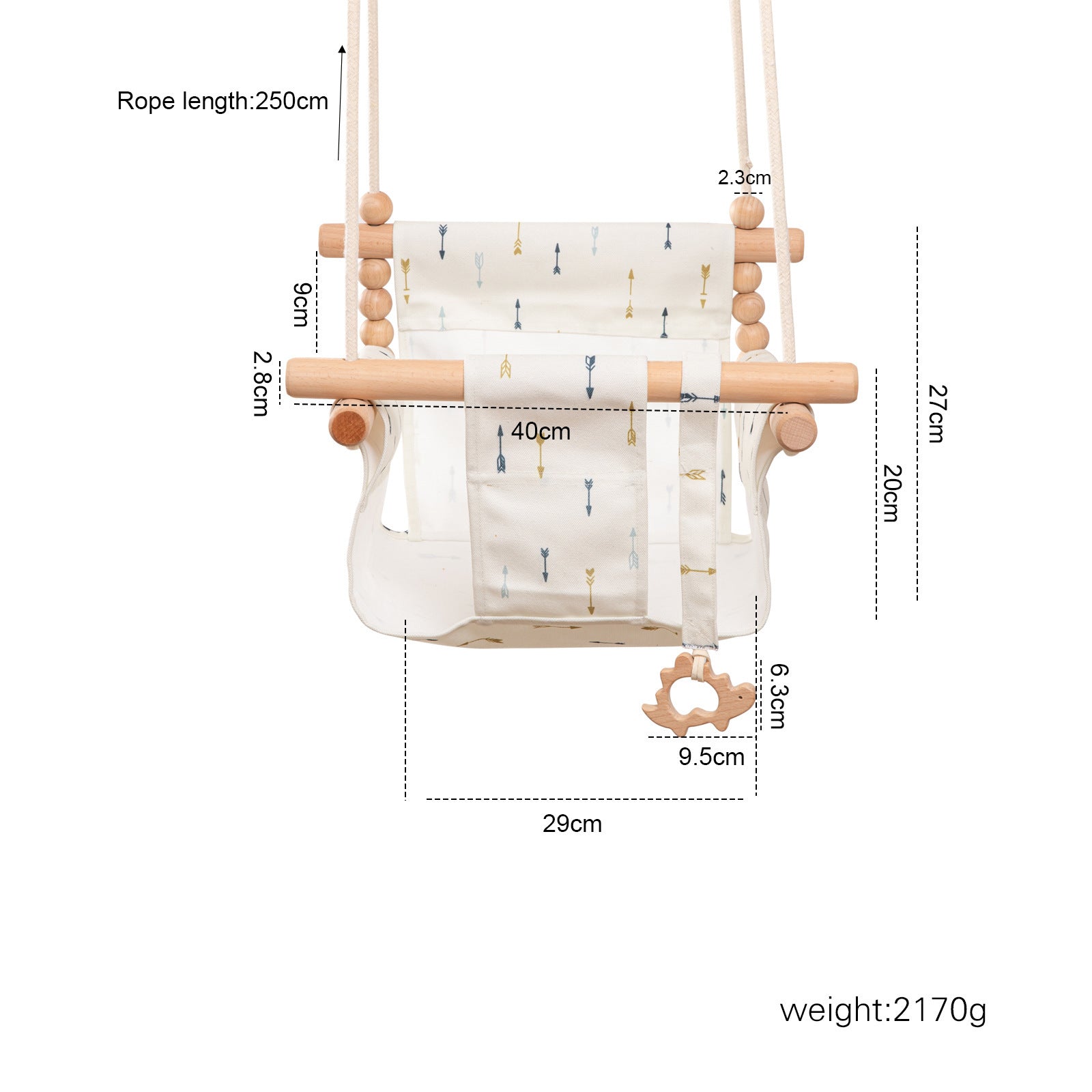 Fashionable Personality Swing Indoor Children's Home Pi-Mart
