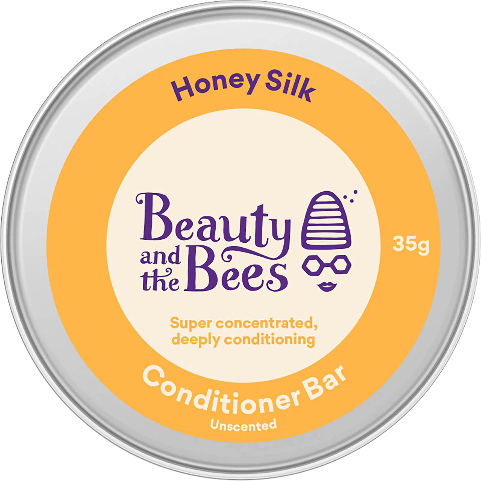 Beauty and the Bees Honey Silk Natural Conditioner Bar for Shiny Healthy Hair | Untangles and Softens Hair | Eco Friendly Hair Care Lootquake LLC