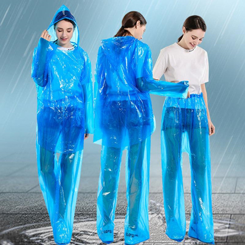 Thick Suit Pullover Travel Emergency Raincoat Pi-Mart