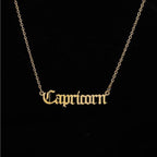 Zodiac Necklace Alphabet - SJB-DIAMOND ELITES