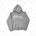 Cross Letter Printing Hooded Sweater Pi-Mart