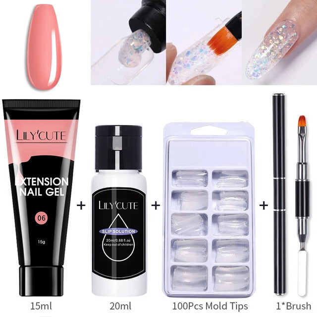 Extension Gel Set - SJB-DIAMOND ELITES