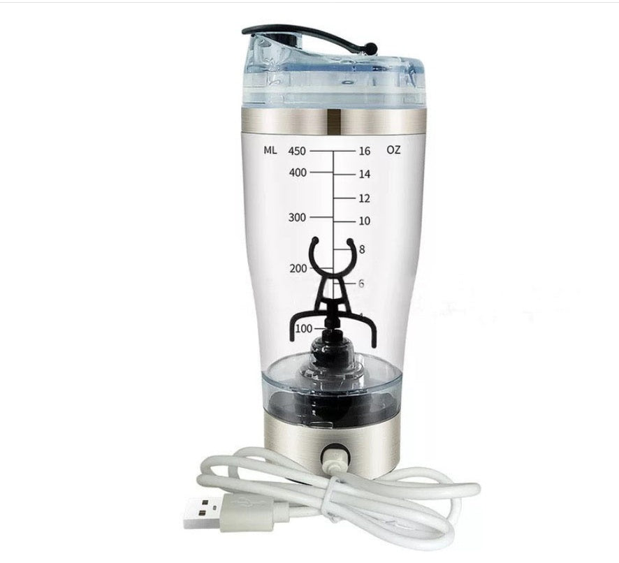 Electric Protein Shake Stirrer USB Shake Bottle Milk Coffee Blender Kettle Sports And Fitness Charging Electric Shaker Cup Pi-Mart